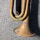 Vintage U s  Regulation Bugle  With Mouth Piece 