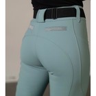 Free Ride Equestrian Pro Breeches Beachy Green Knee Patch 28 Regular New
