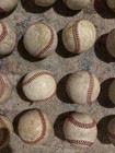 20 Used All Leather Baseballs Great For Practice Little League Nfhs Mixed Lot