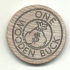 High Grade Wooden Nickel Safety Alert-feb649