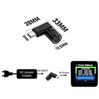 Lot Laptop Charger To Usb Type C 65w Adapter Converter 7406   7450 For Hp dell F