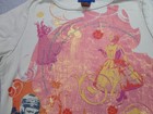 Cirque Du Soleil Shirt Womens Large Cream Graphic Short Sleeve Y2k Tee Fitted