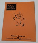 1955 Chevrolet 8 Model 2 Gc Carburetor Service Training Text Rochester Products 