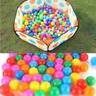 Plastic 100pcs Colorful Pit Balls For Kids Pool Soft Ocean Ball Eco Friendly Us
