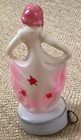 Sewing Vintage Figural Celluloid Tape Measure Girl In Dress Made Occupied Japan