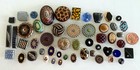 Vintage Fancy Glass Cabs Stones Lot 50