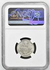 1914 C Russia Silver 20 Kopeks Ngc Ms-65 Cnb Bc