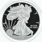2017-w American Silver Eagle Proof 1 Oz Silver - Coin   Box   Coa