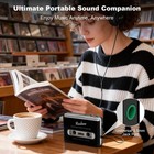 Reshow Cassette Tape Player Portable Audio Converter Cassette To Digital Recorde