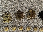 Wwii Army Badges  Ribbons  Bars  Pins  Buttons  Insignia - Mixed Lot