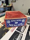 Antique Vintage Early 1900s Spalding Baseball Glove With Original Box