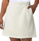 Nwt Mondetta Women   s High-rise Walking Short Skort  White  Size L