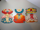 Lot 3 Vtg  Hallmark Doll Greeting Cards   Curly Locks  Polly Flanders   Mary    