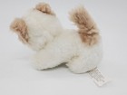Vintage Kitten Cat Pink Nose 6  White Tan Plush Polyfect Stuffed Animal Toy B96