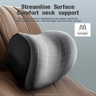 Memory Foam Car Neck Pillow Lumbar Back Support Headrest Seat Cushion