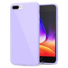 For Iphone 8 Plus  7 Plus Phone Case Liquid 7 Plus  8 Plus Purple Lavender