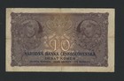 Czechoslovakia  10   Korun  1927  Pick   20a  Fine 