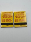 Yellow Rose Austin Tx Matchbooks     Gentlemen   s Club     Unused - Vintage
