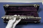 Yamaha Yfl-22 Nickel Silver Flute Japan  804155 With Hard Case - Great 