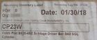 5-pack Schlage  Allegion B520-652 Tailpiece  Driver Bar For B60 Sgl Cylinder