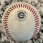 Chicago Cubs 2026 Game Used 150th Year Logo Baseball Vs Cincinnati Reds 5 6 26
