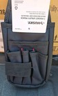 Husky 7 Heavy Duty Interior Storage Pocket Black Utility Tool Belt Pouch
