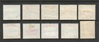 Dominica Sg 27-36 Ed Vii 1903 Set Fine M m