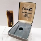 Colibri Electro-quartz No Flint No Battery No Spark Wheel Honey Brown And Gold