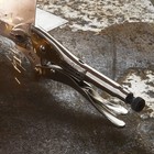 Professional Curved Jaw Lp10wc 10 In  Curved Jaw Locking Pliers With Wire Cutter