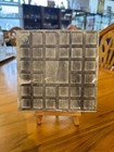 Antique Victorian Sherwin   Cotton 6  Fireplace Tile Floral Print Tint C1890