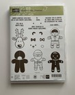 Stampin up   cookie Cutter Christmas  New 17 Piece Stamp Set   Punch  Whimsical