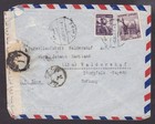 Egypt 1954  Censored Air Mail Cover From Cairo To Germany