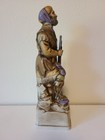 Lionstone Whiskey Ceramic Decanter 1969 Vintage 14  Mountain Man Empty