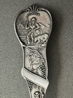 Cliff House Seal Rocks California Miner 5 8  Sterling Souvenir Spoon 21g