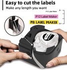 Dymo Label Maker With 1 Labeling Tapes   Letratag 100h Handheld Labelmaker