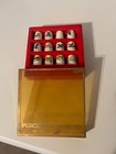 Vtg  12 Piece Porcelain Thimbles- Old Stock- New In Box Birds