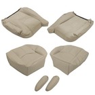  Seat Cover Tan Leather Driver Passenger Replacement For 2003-2006 Tahoe Yukon