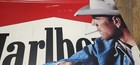 Vtg Collectible 1990 Metal Marlboro Cigarettes Advertising Sign W cowboy 23 x16 
