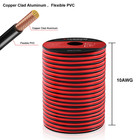 10 Gauge Wire 100ft  2 Conductors Electrical Wire Red Black Cable  Flexible low 