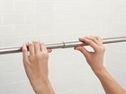 Moen Tr1000bn Adjustable 44-72 Inch Tension Shower Curtain Rod - Brushed Nickel
