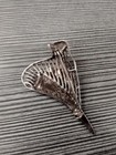 Vintage Sterling Silver Pin Brooch Marcasite Pearl Art Nouveau Vintage 5 5g