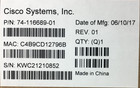 Lot Of 4 Cisco Air-rm-vble2-k9 Connected Mobile Experiences Beacon Point Module 