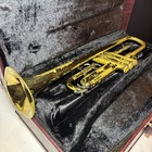 Buescher Aristocrat Trumpet W  Case Vintage Brass  95896