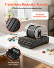 Vevor 1 Lb Rock Tumbler Kit  4-speed  9-day Timer  Quiet Polishing