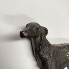 Antique Cast Iron Dog Doorstop Hubley Style Borzoi Whippet Wolf Hound Statue