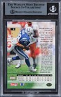 Colts Marshall Faulk Authentic Signed 1994 Sp  3 Card Autographed Bas Slabbed