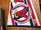 Vintage 1980s California Angels Original Mlb Baseball 30  Full Size Pennant