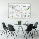 Gianna 36 X 24 Inches Magnetic Dry Erase Board With Aluminum Frame  Whiteboard F