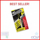 Sharpie Industrial Permanent Markers  Fine Point  Black  Box Of 12