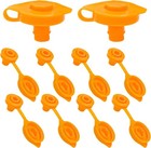 10pcs Gas Can Vent Caps Fuel Jug Vent Covers Leakproof Replacement Parts